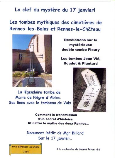 Couverture tombes Rennes-le-Château et Rennes-les-Bains